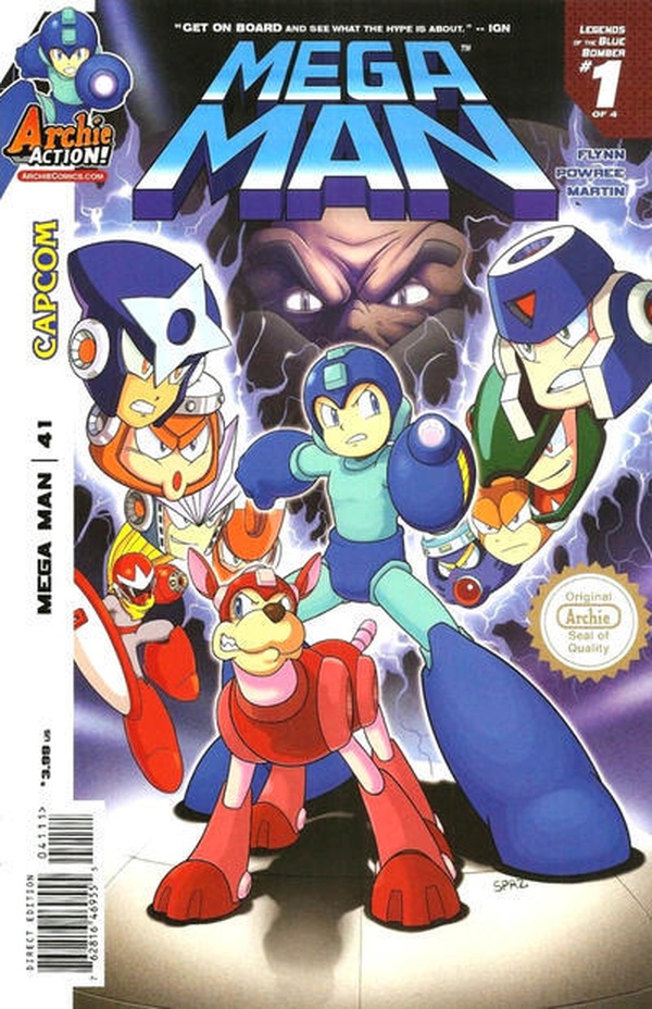 Mega Man #41 cover