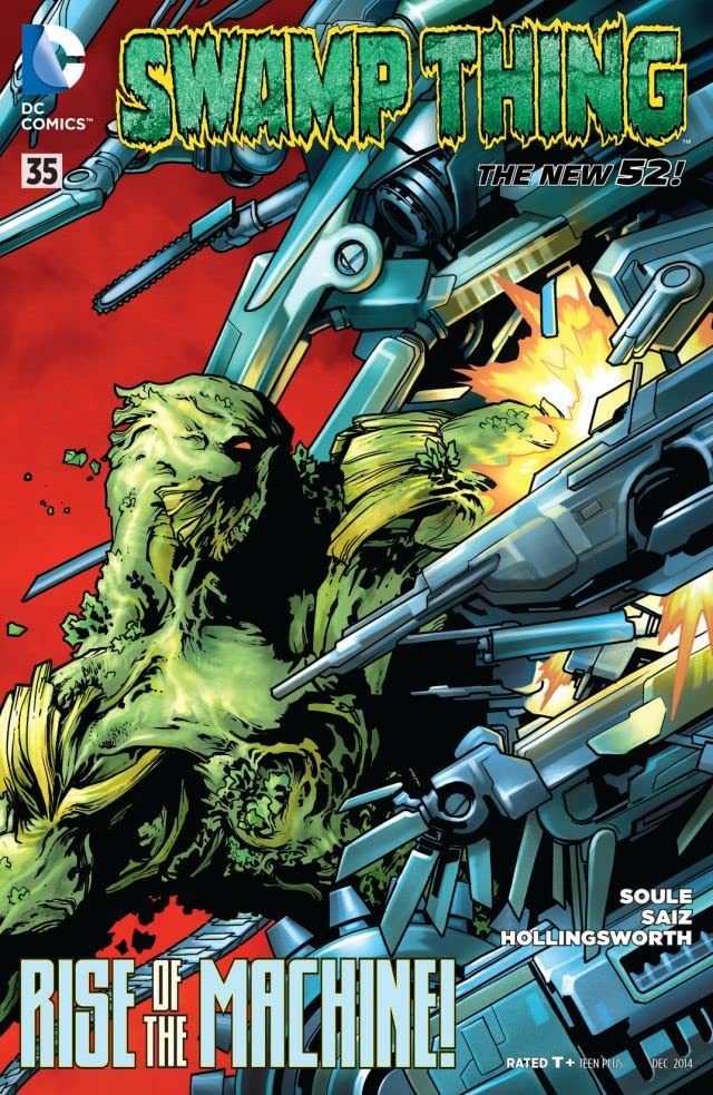 Swamp Thing #35 cover