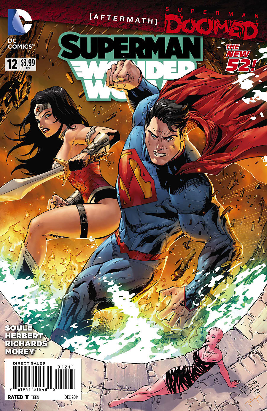 Superman / Wonder Woman #12 cover