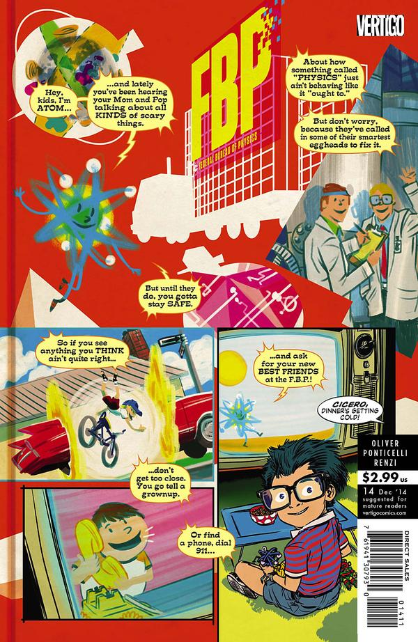 FBP: Federal Bureau of Physics #14 cover