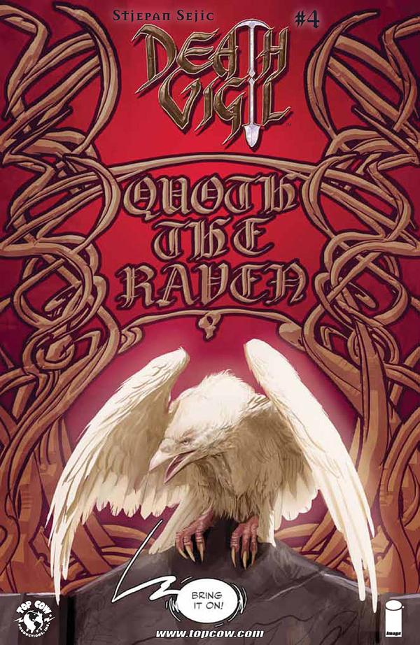 Death Vigil #4 cover