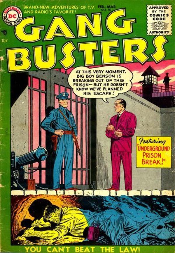Gang Busters #50 cover