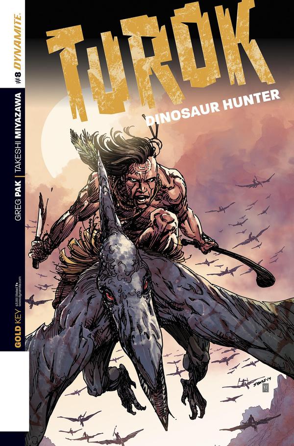 Turok: Dinosaur Hunter #8 cover