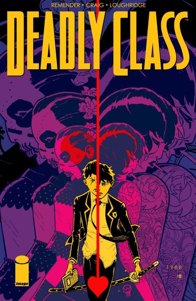 Deadly Class #8 cover