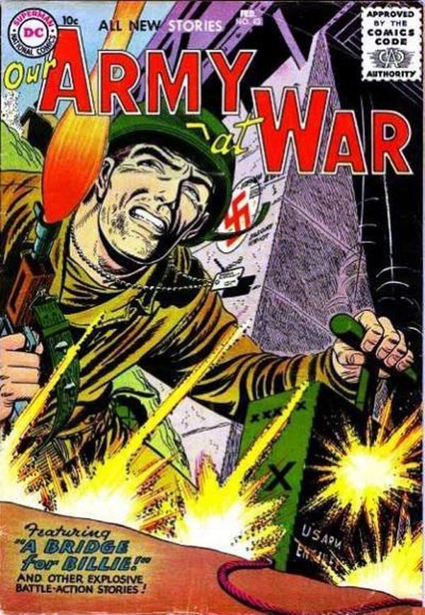 Our Army at War #43 cover