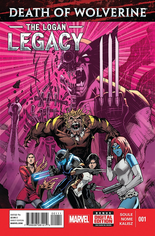 Death of Wolverine: The Logan Legacy #1 cover