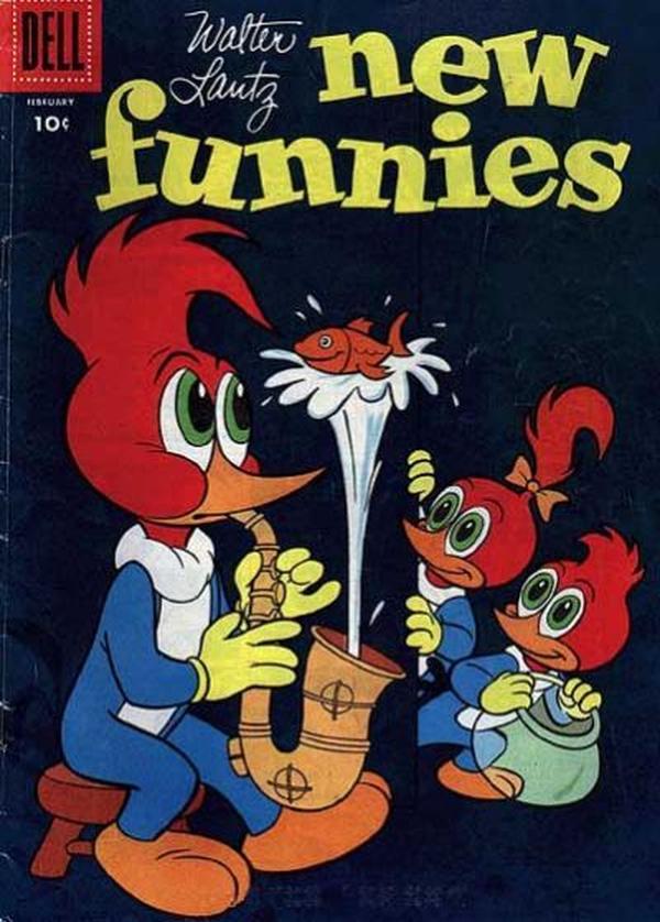 Walter Lantz New Funnies #228 cover