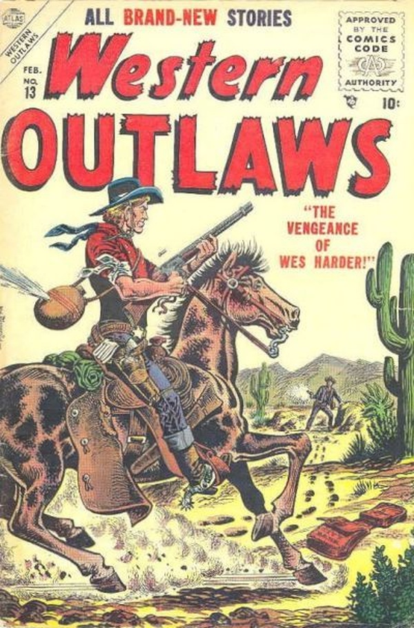 Western Outlaws #13 cover