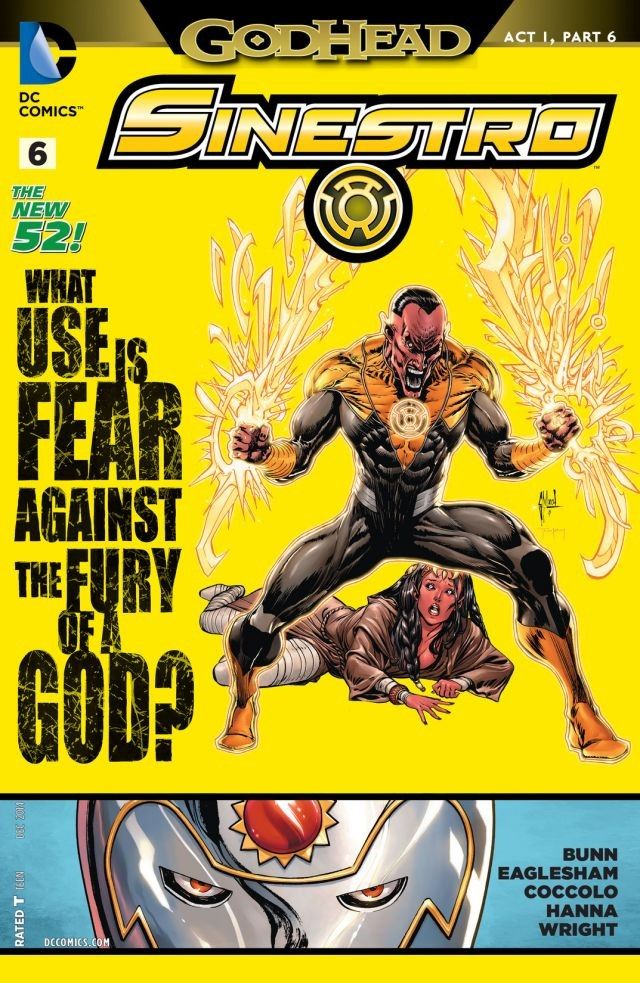 Sinestro #6 cover