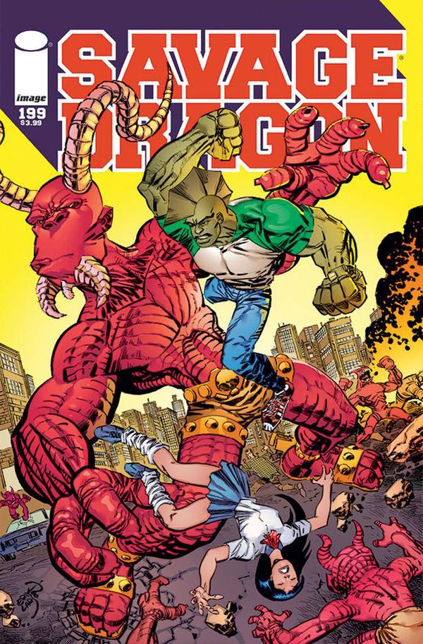 Savage Dragon #199 cover