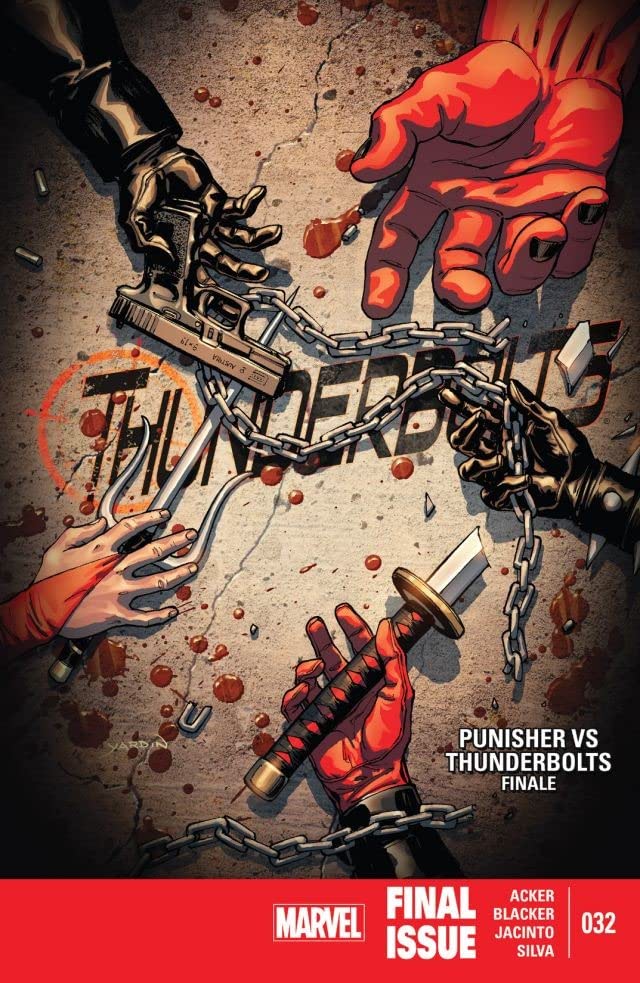 Thunderbolts #32 cover
