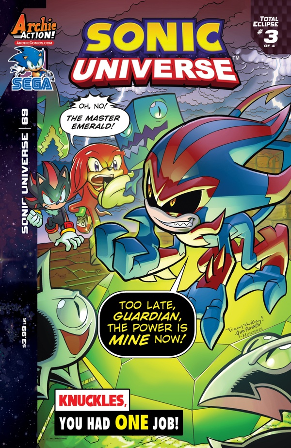 Sonic Universe #69 cover