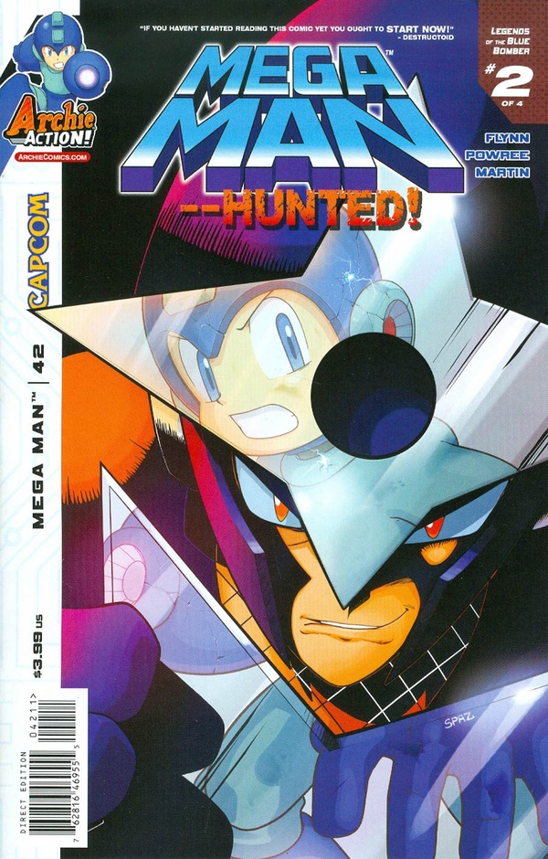 Mega Man #42 cover