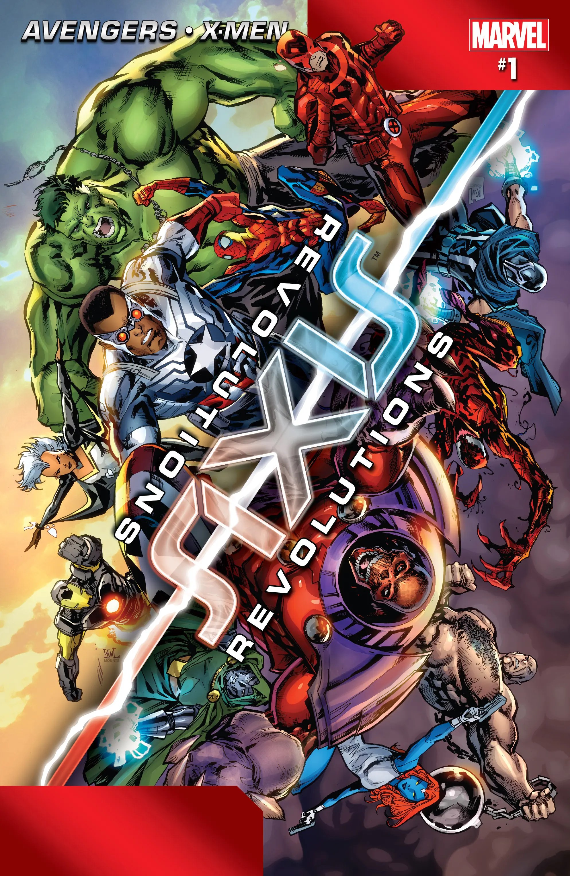 Axis: Revolutions #1 cover