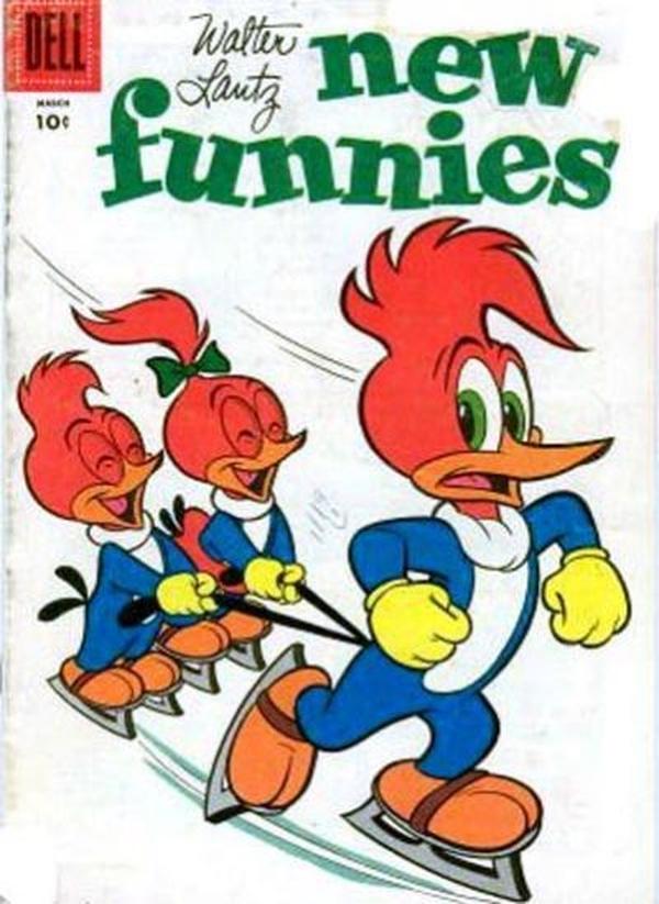 Walter Lantz New Funnies #229 cover