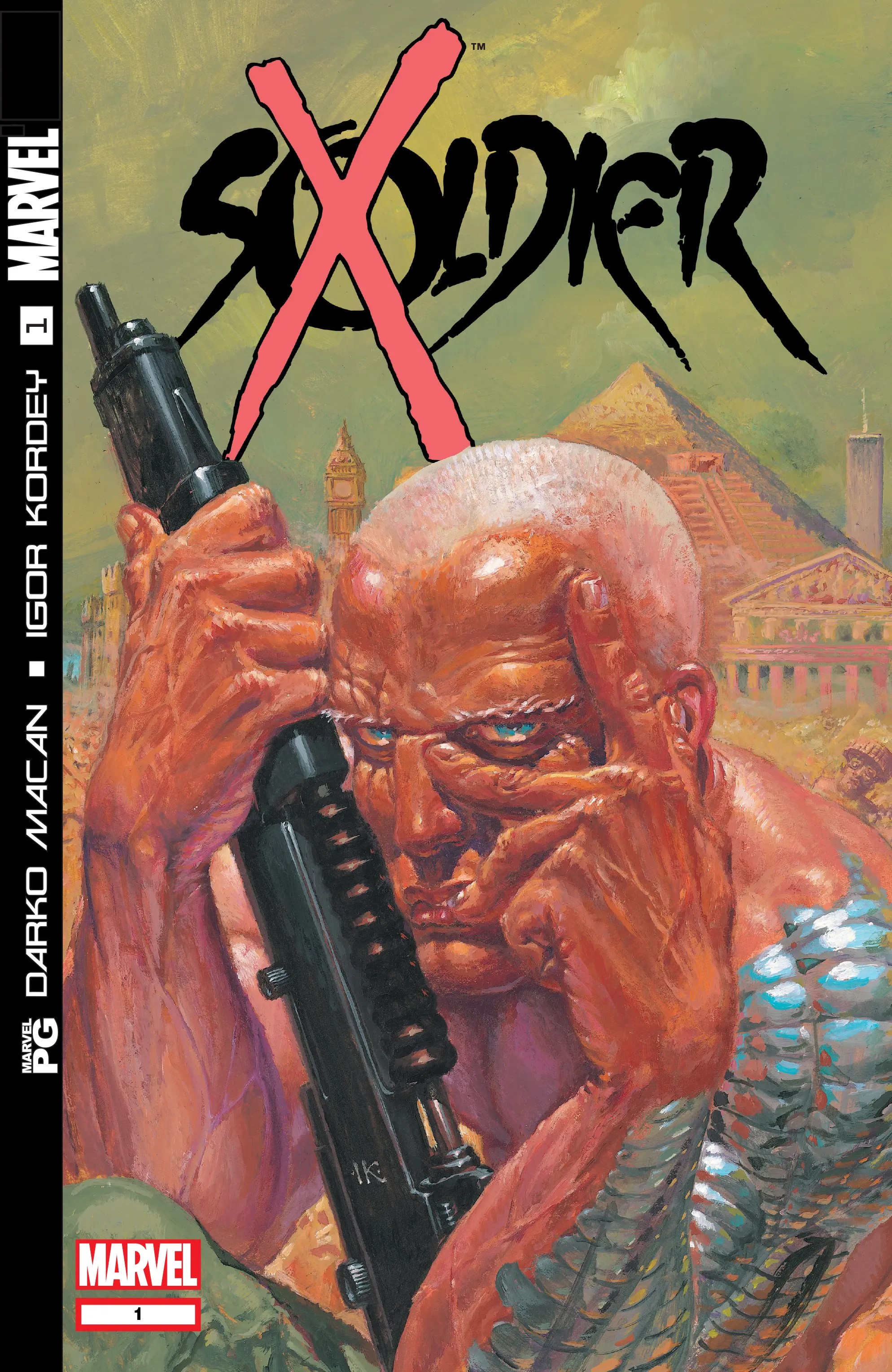 Soldier X #1 cover