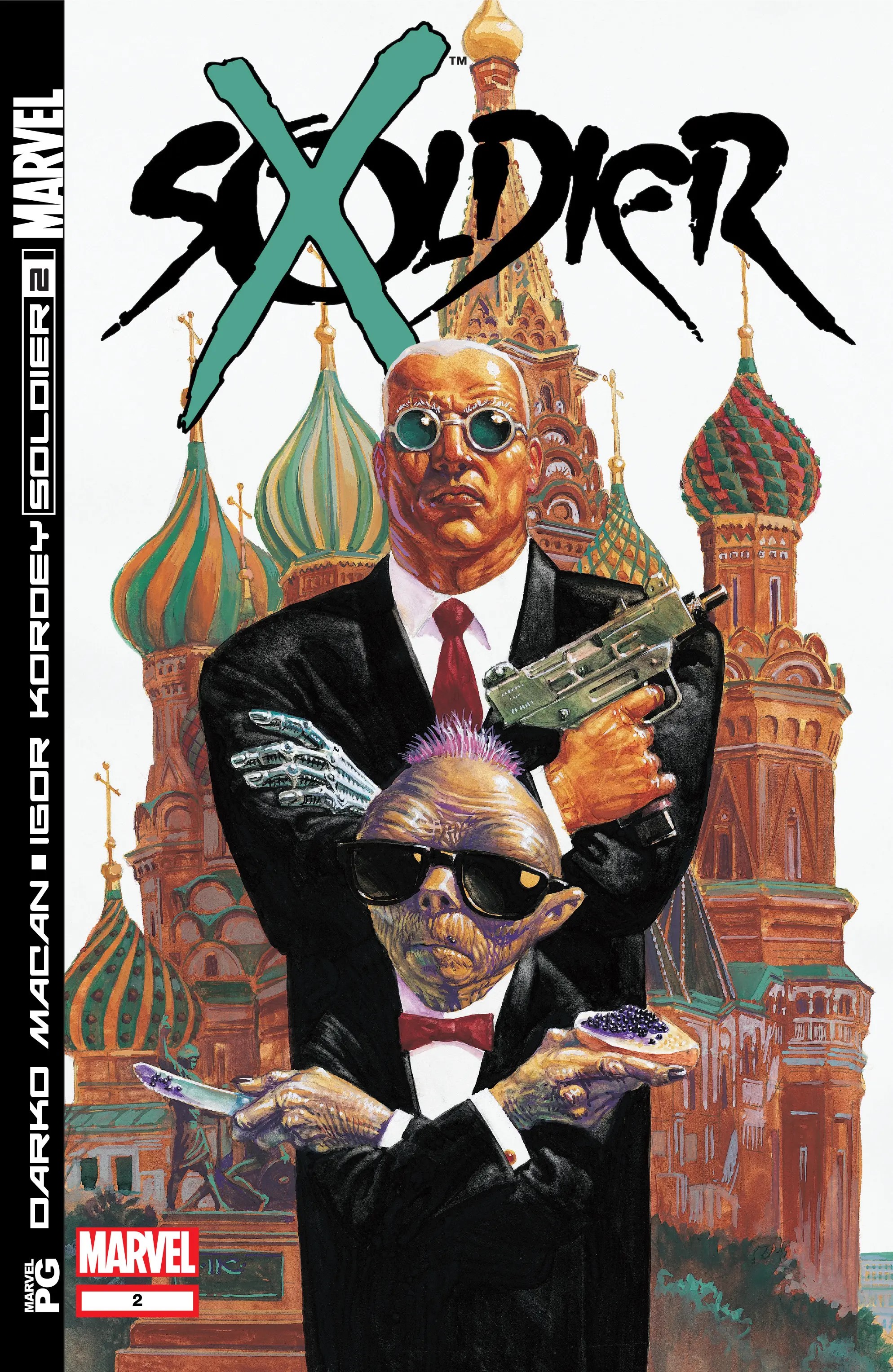 Soldier X #2 cover