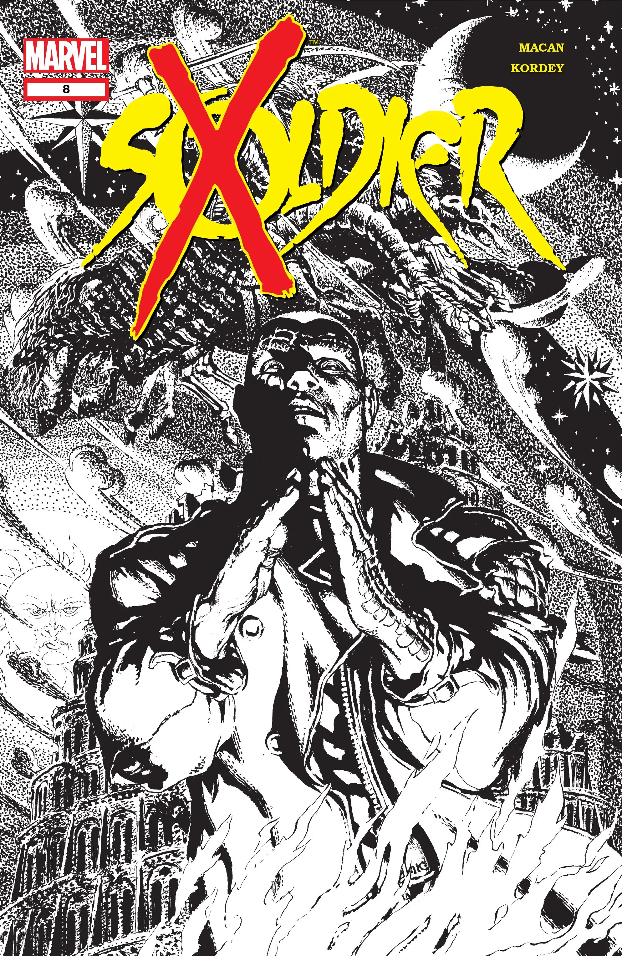 Soldier X #8 cover
