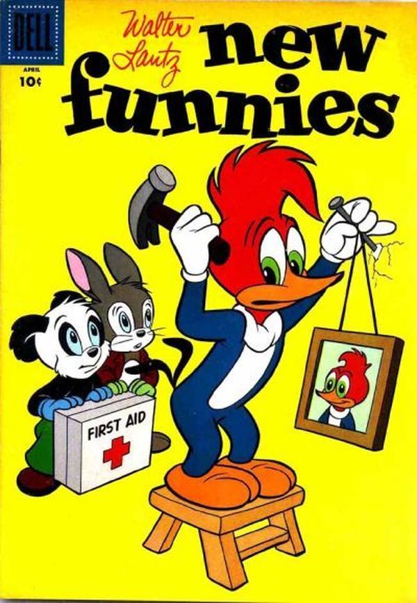 Walter Lantz New Funnies #230 cover