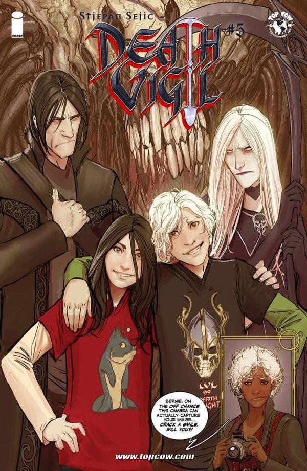 Death Vigil #5 cover