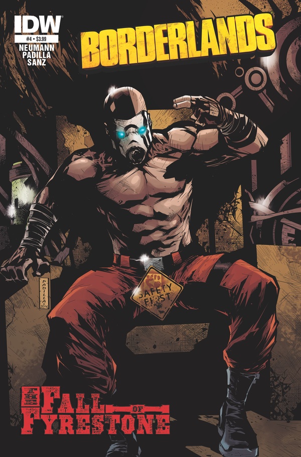 Borderlands: The Fall of Fyrestone #4 cover