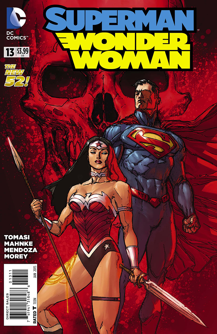 Superman / Wonder Woman #13 cover