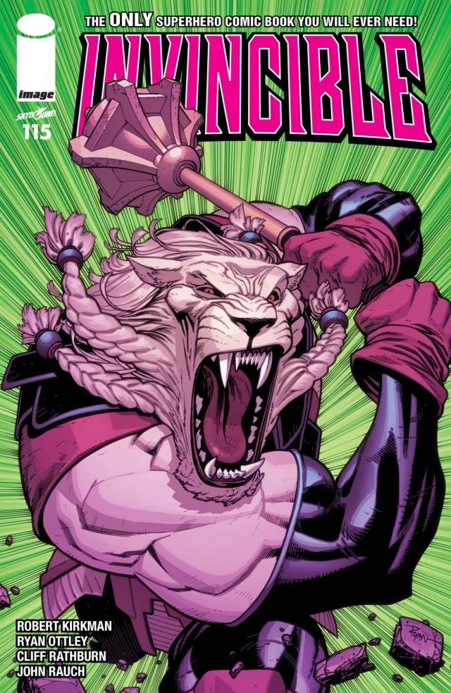 Invincible #115 cover