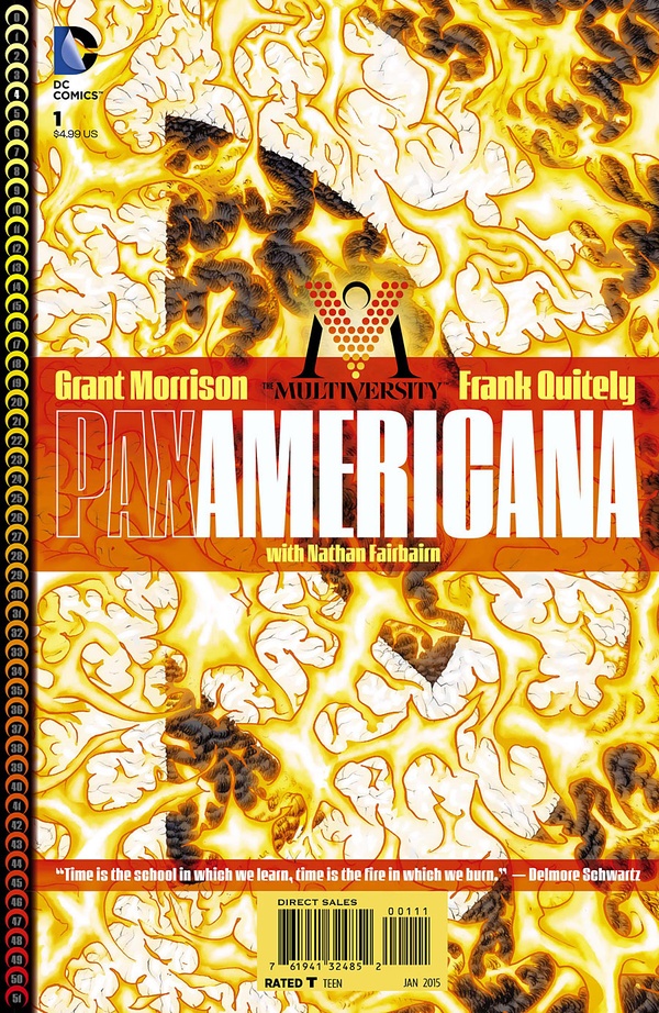 The Multiversity: Pax Americana #1 cover