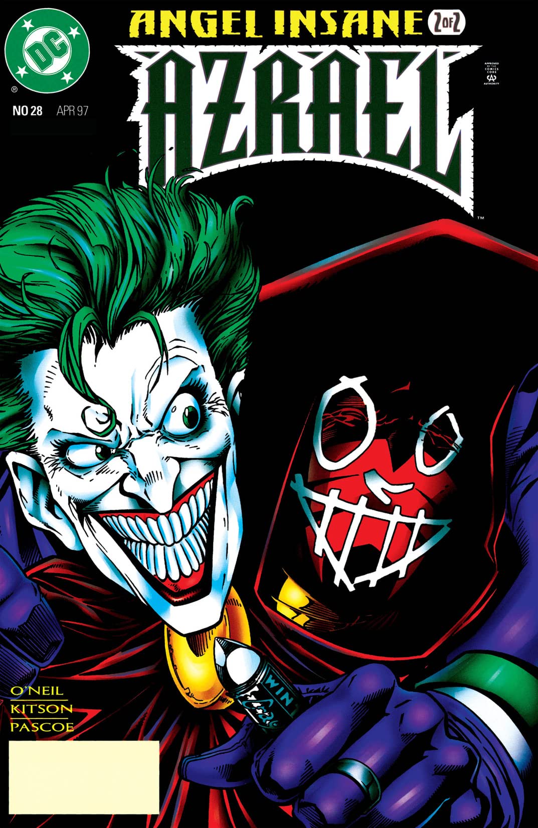 Azrael #28 cover