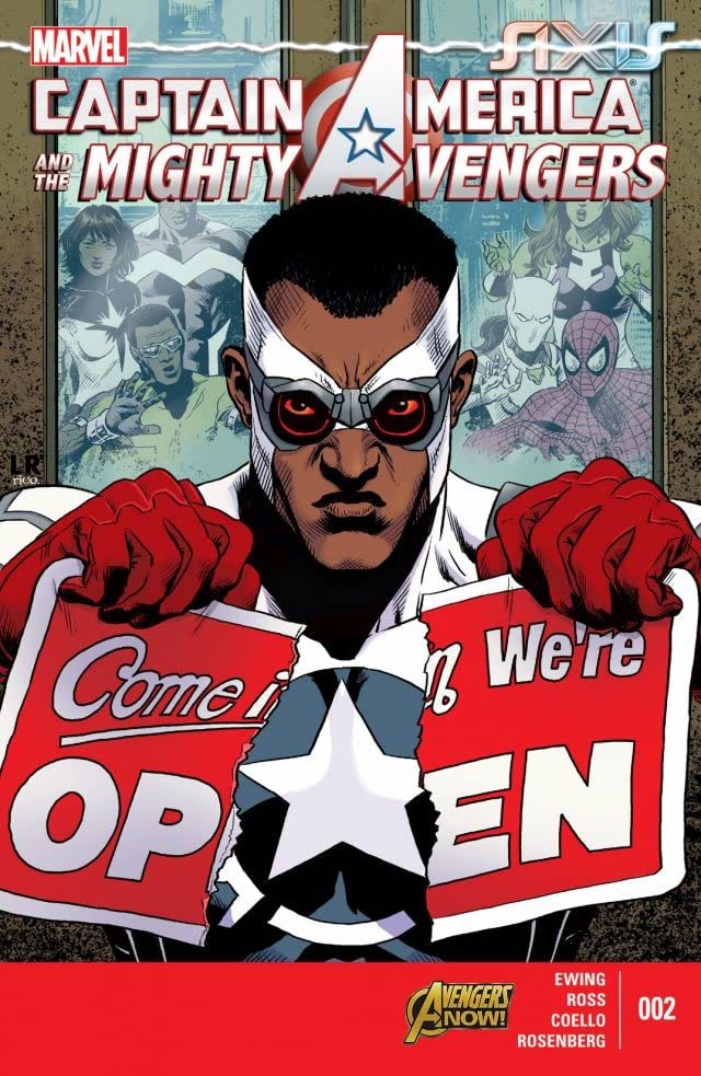 Captain America and the Mighty Avengers #2 cover