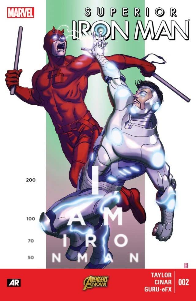 Superior Iron Man #2 cover