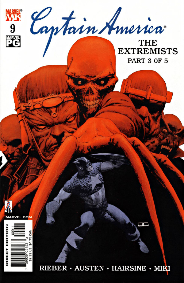 Captain America #9 cover