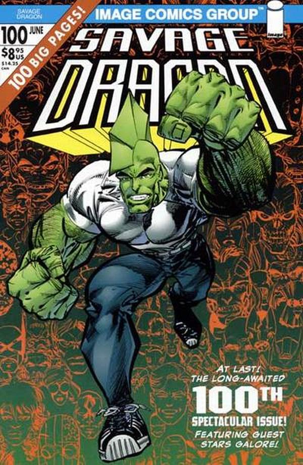 Savage Dragon #100 cover