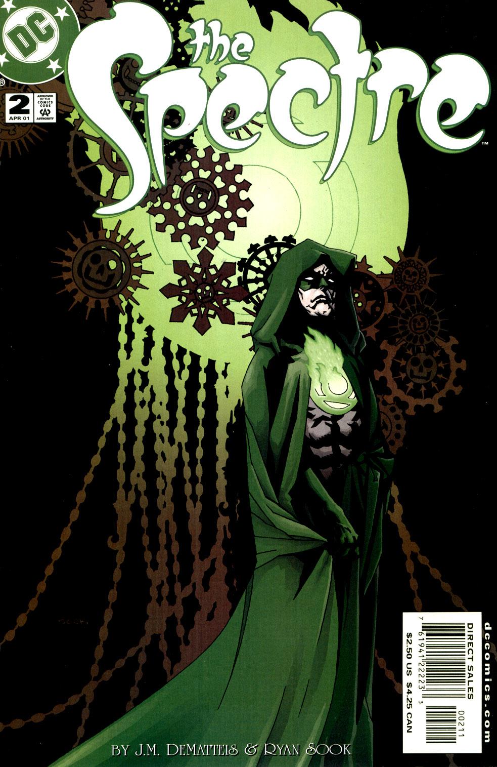 The Spectre #2 cover