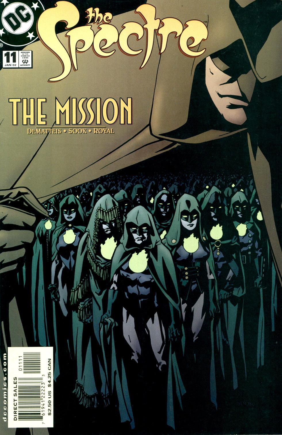 The Spectre #11 cover