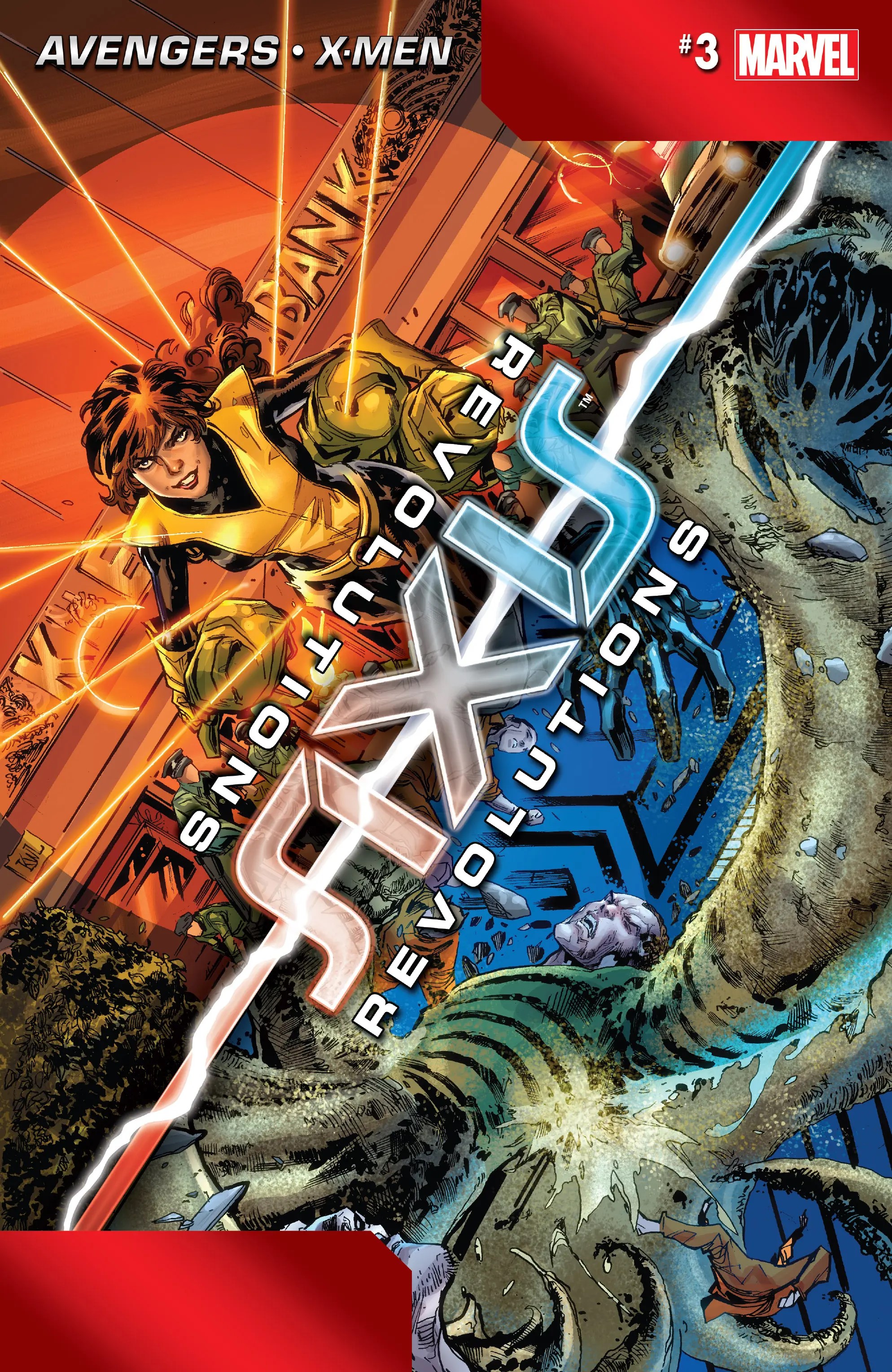 Axis: Revolutions #3 cover