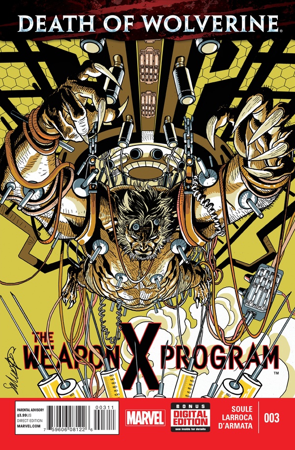 Death of Wolverine: The Weapon X Program #3 cover