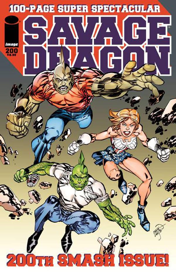 Savage Dragon #200 cover