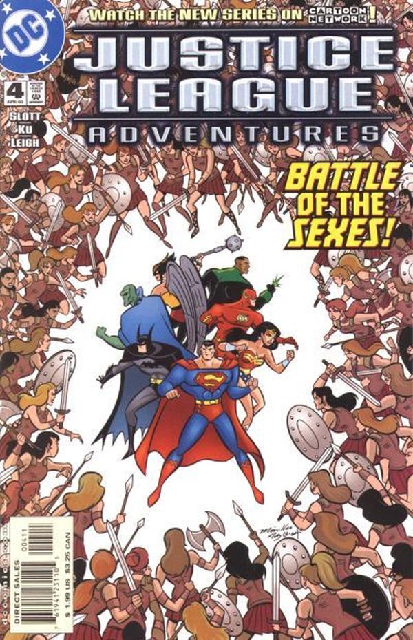 Justice League Adventures #4 cover