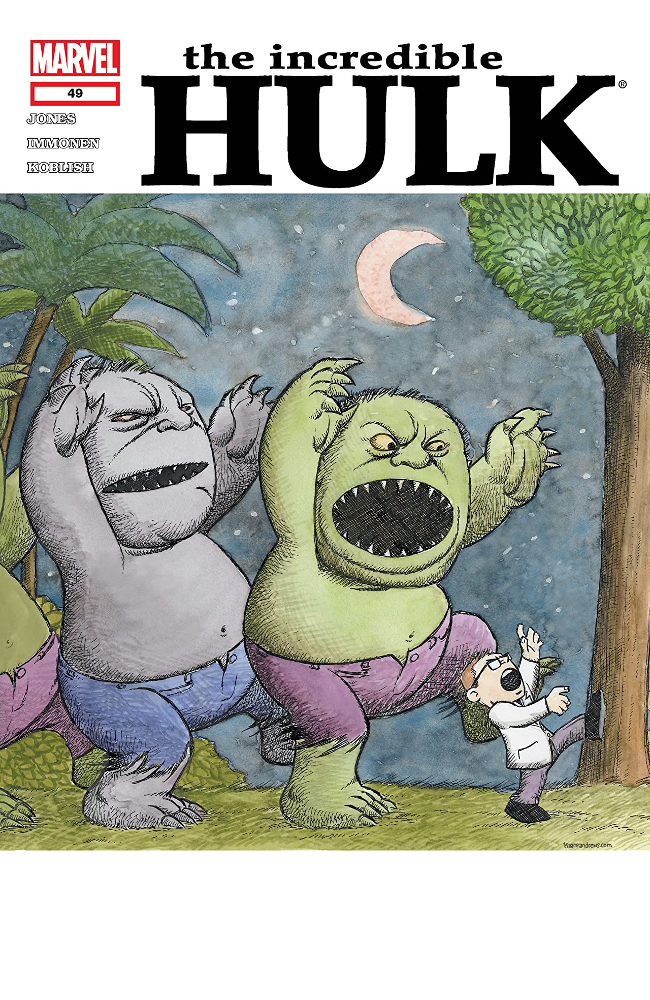 Incredible Hulk #49 cover