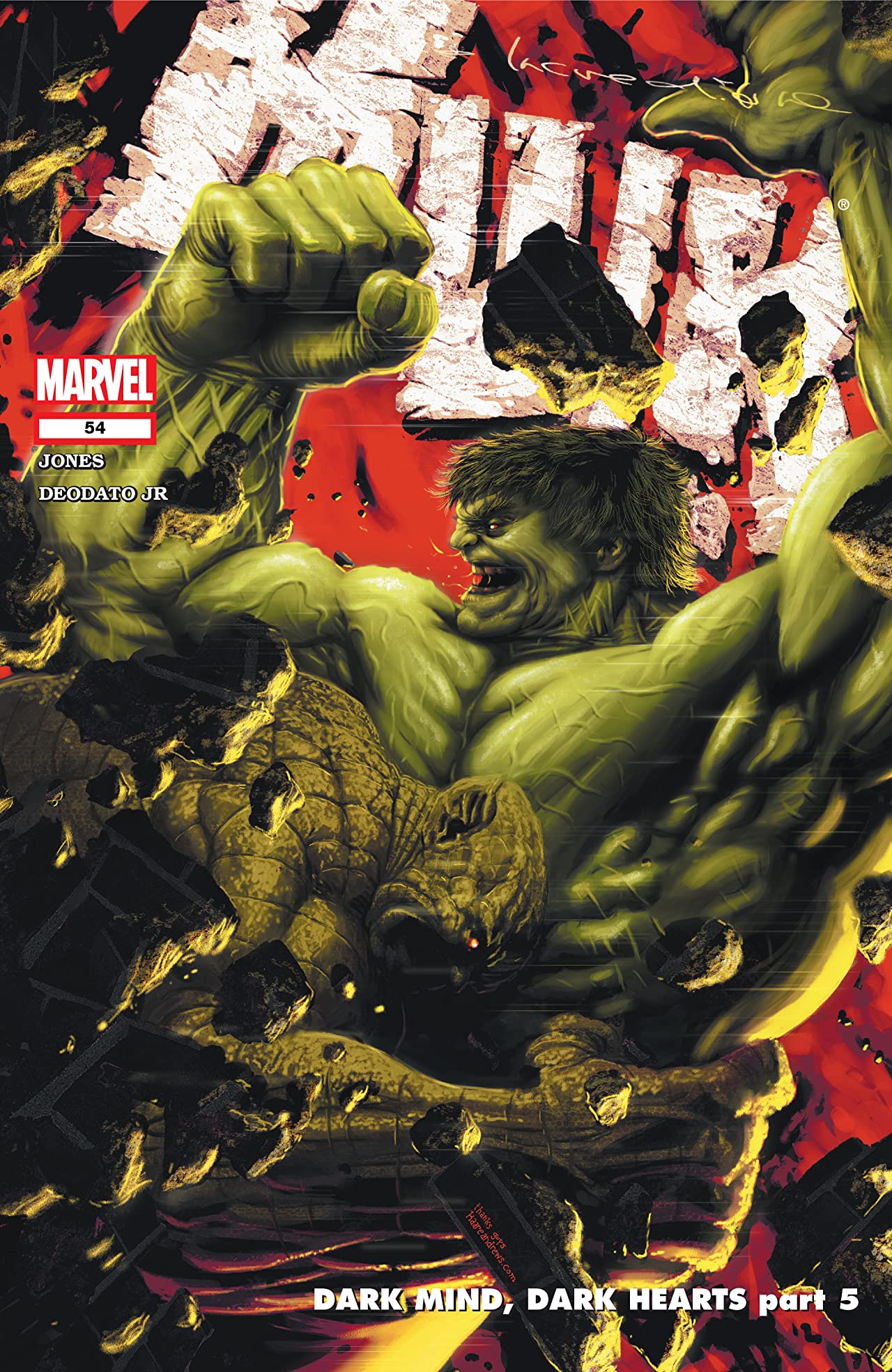 Incredible Hulk #54 cover
