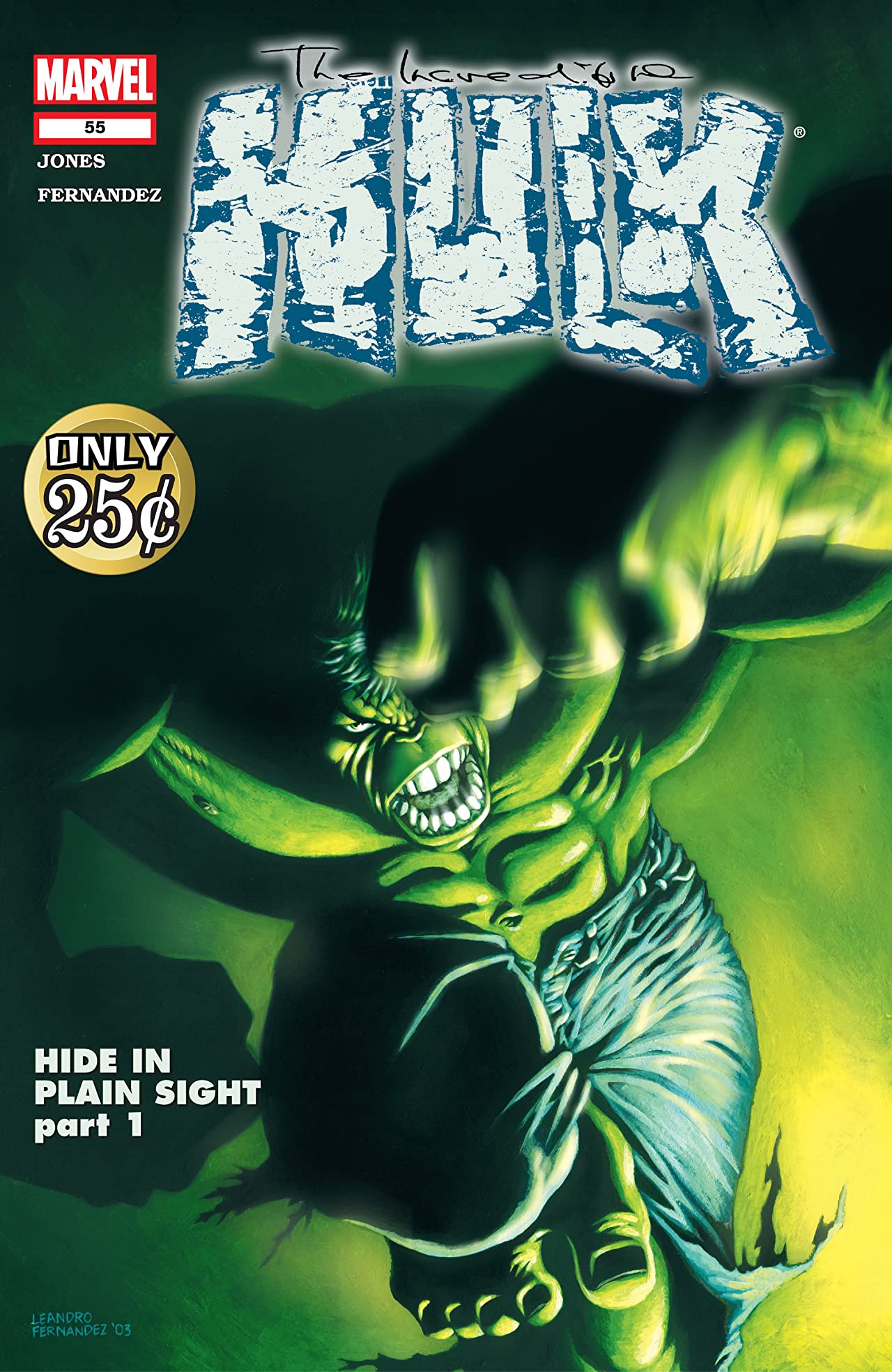 Incredible Hulk #55 cover