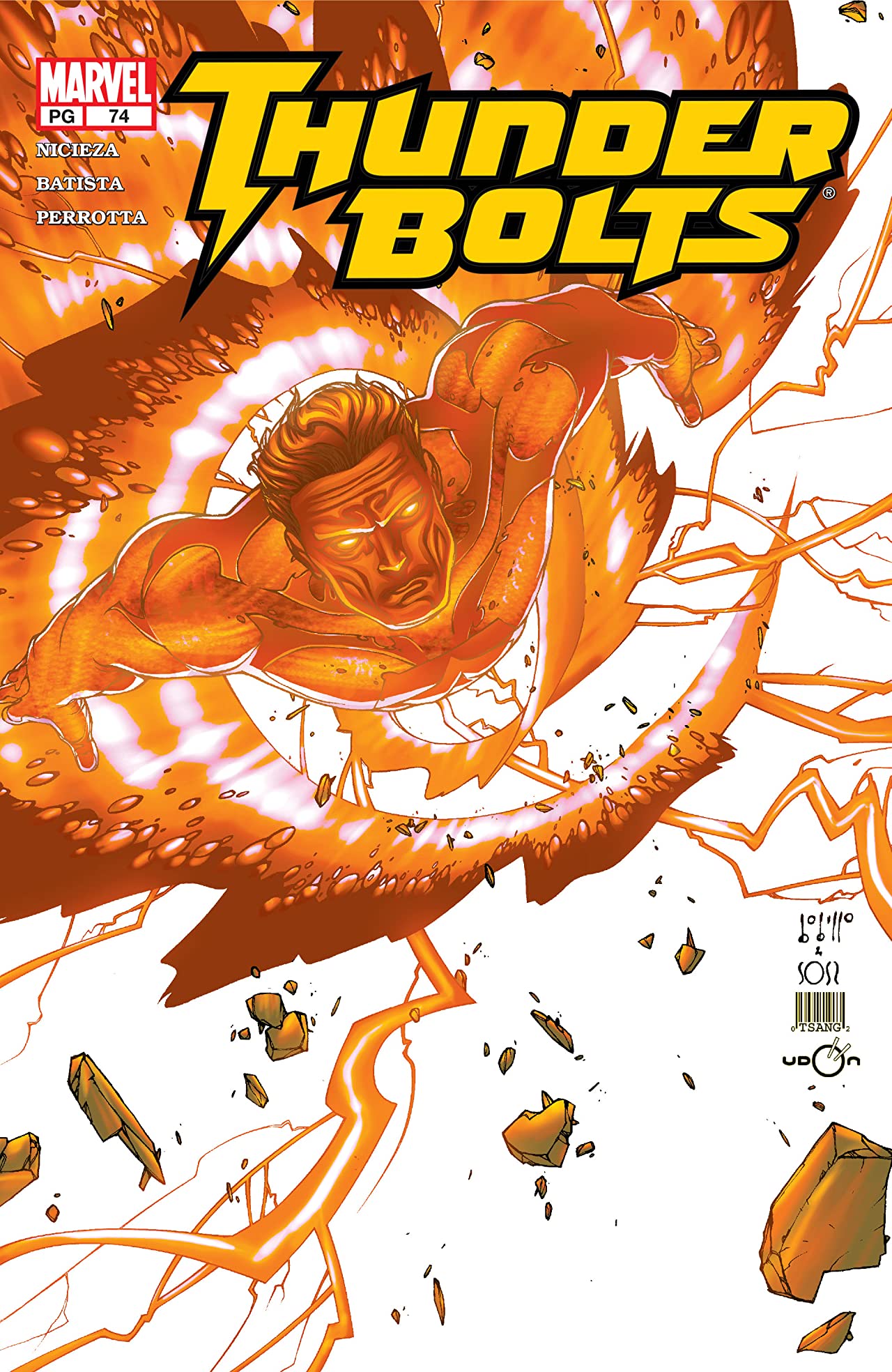 Thunderbolts #74 cover