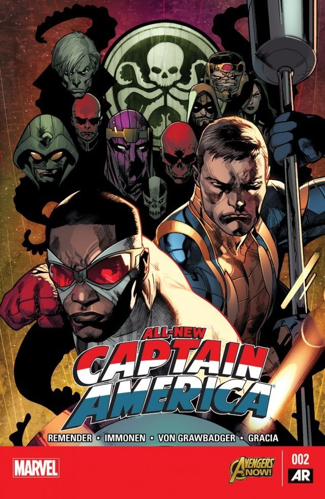 All-New Captain America #2 cover