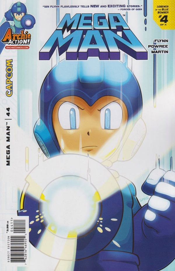 Mega Man #44 cover
