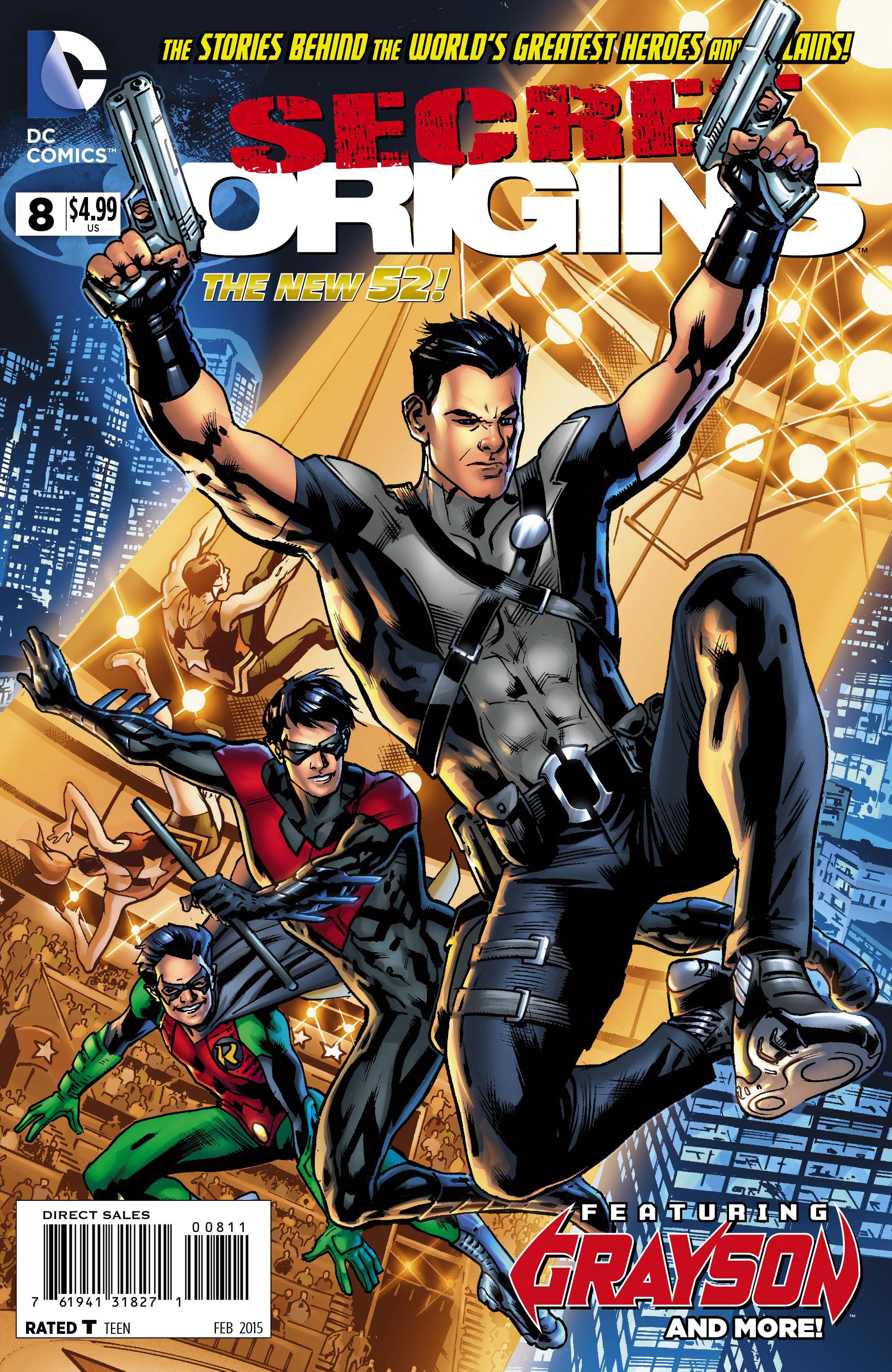Secret Origins #8 cover