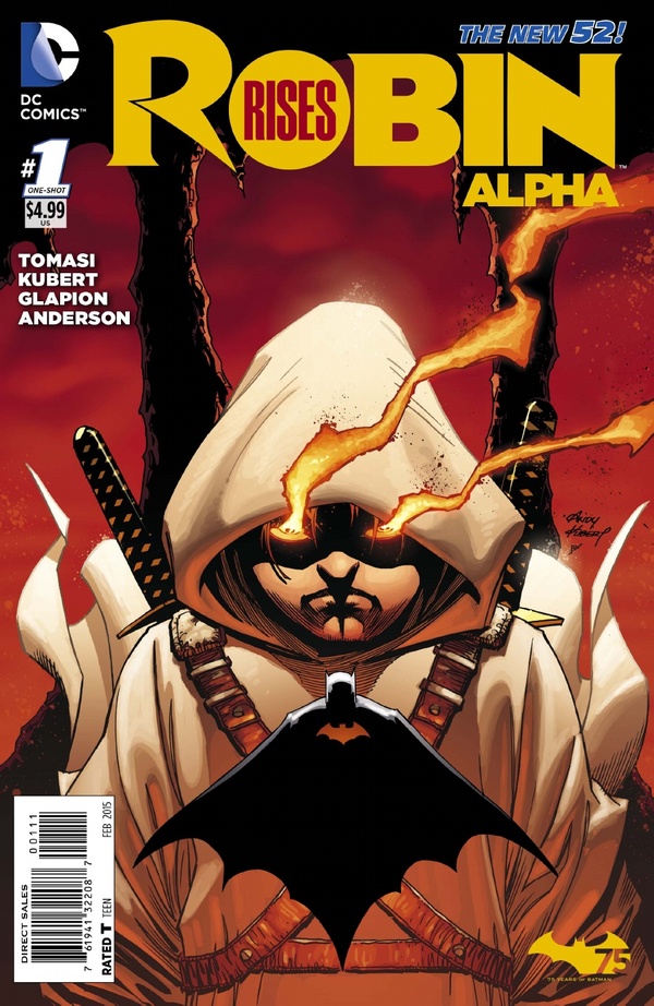 Robin Rises: Alpha #1 cover