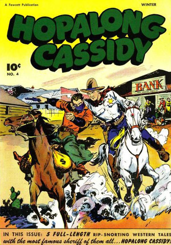 Hopalong Cassidy #4 cover
