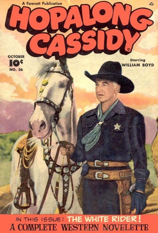 Hopalong Cassidy #36 cover