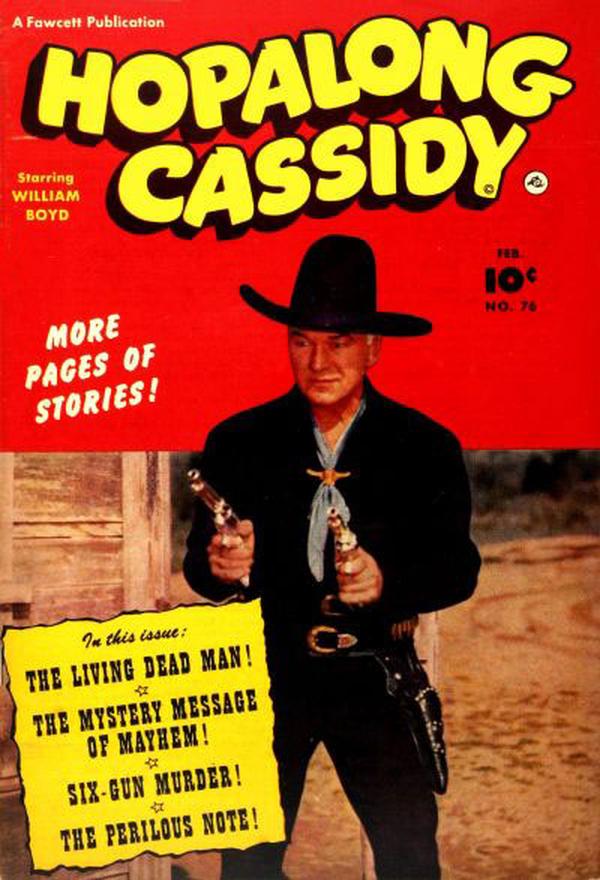Hopalong Cassidy #76 cover